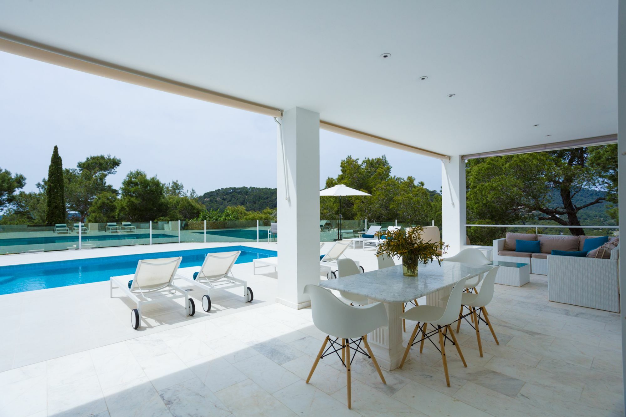 Villa Diane Santa Eularia des Riu Bagian luar foto